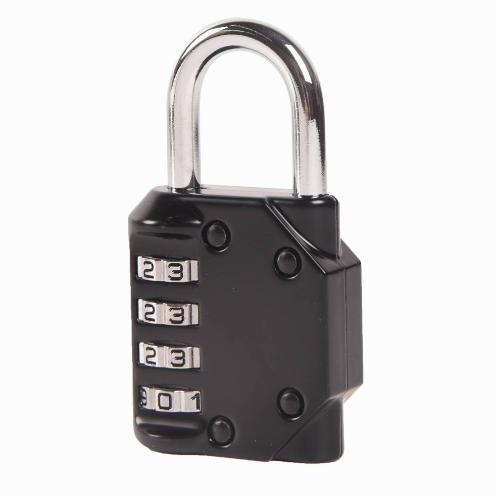 Combination Locks 4 Digit Combination Padlocks Reset for School Gym Locker