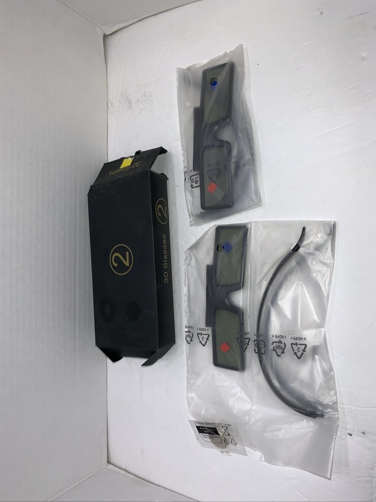 Pair Samsung Active 3D Glasses - Model SSG4100GB