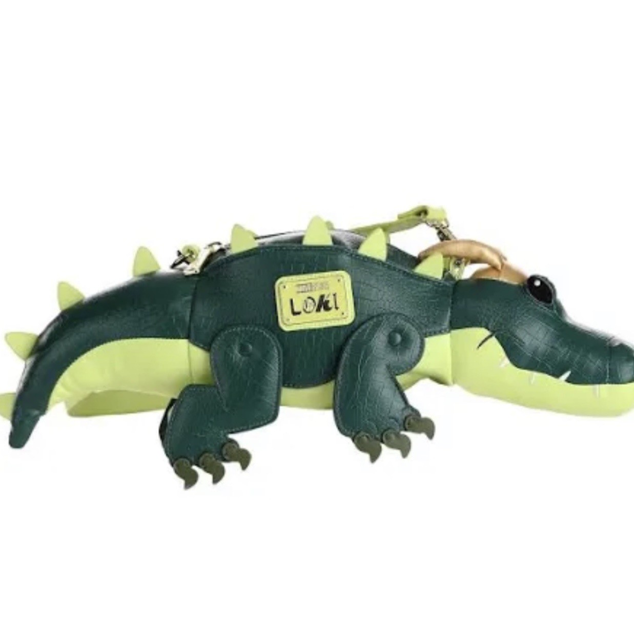 Loungefly Disney + Marvel Alligator Loki Crossbody Bag Purse Exclusive NWT