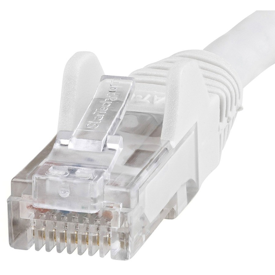 StarTech N6PATCH20WH 20ft White Cat6 Patch Cable Snagless RJ45