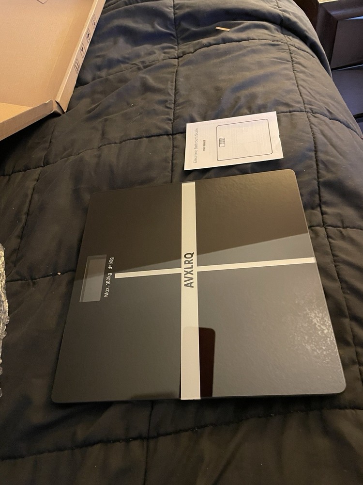 MIB digital bathroom scale glass