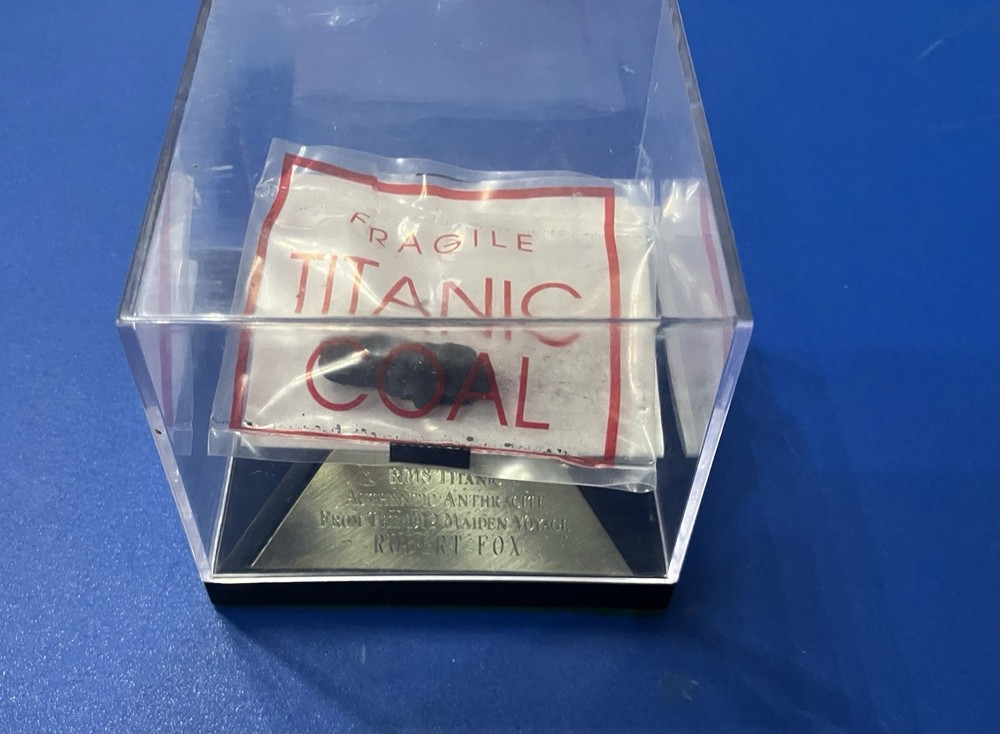 1996 Authentic Anthracite Coal from 1912 Titanic