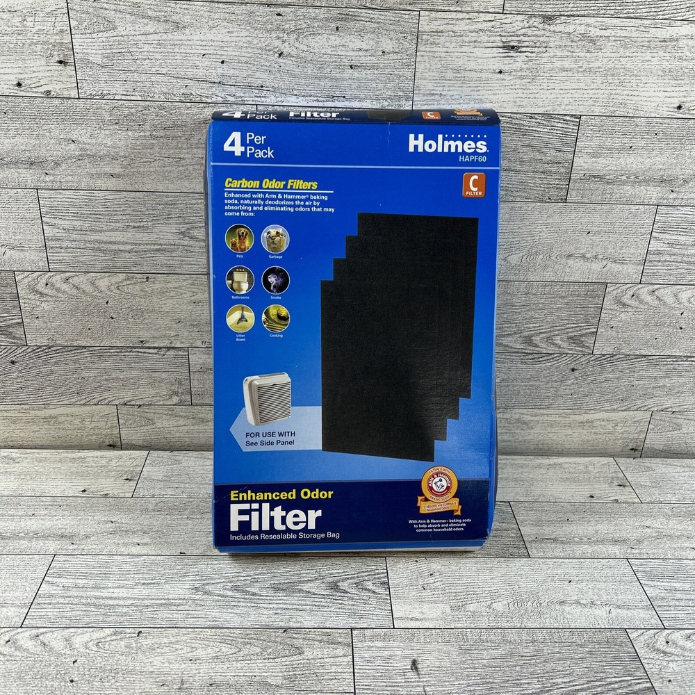 Holmes Replacement  Carbon Odor Filters HAPF60 Filter C 4 Pack