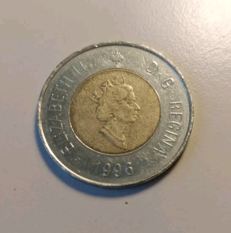 1996 , 2 Dollar Canada