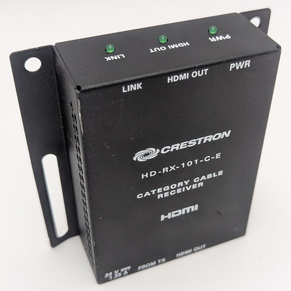 Crestron HD-RX-101-C-E HDMI Category Cable Receiver 4K Video Extender Module