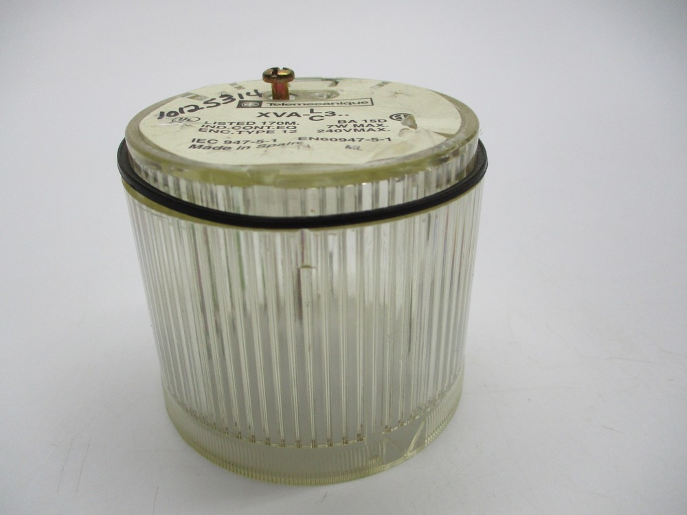 TELEMECANIQUE XVA-L3C STACK LIGHT CLEAR NSNP