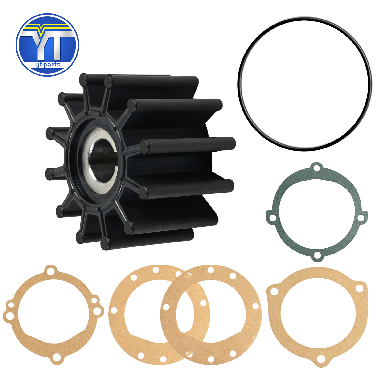 10615K 10615K-SHW Water Pump Impeller Kit Fits Sherwood RP061017 E-35 G4 G5 L80