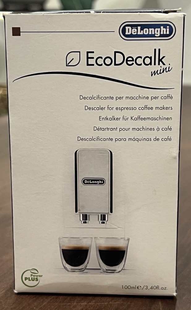 DeLonghi EcoDecalk Mini-Pack for Espresso Machine 100ml