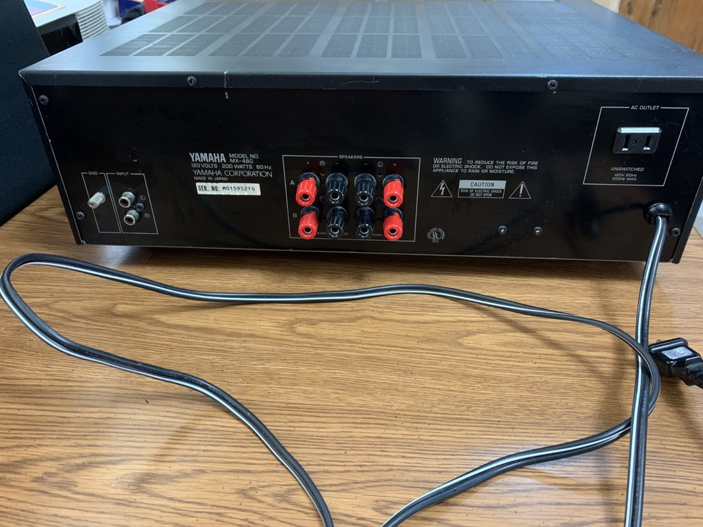 Yamaha MX-460 Stereo Amplifier