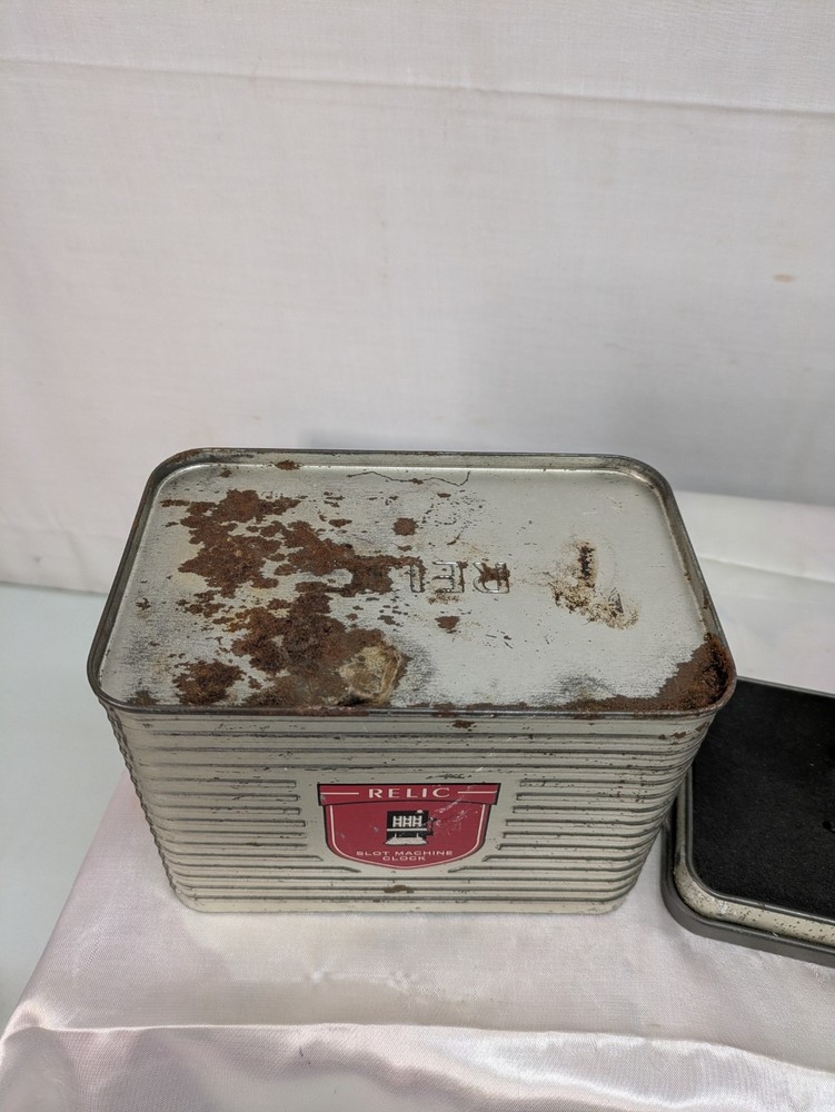 Relic Slot Machine Clock