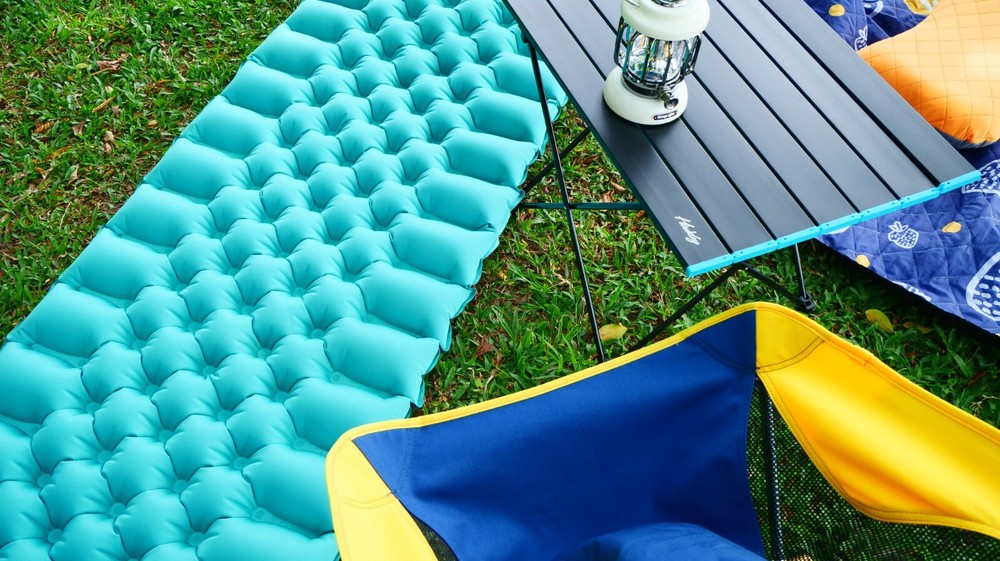 for Inflatable Camping Sleeping Pad Waterproof Sleeping Mat With Storage Bag