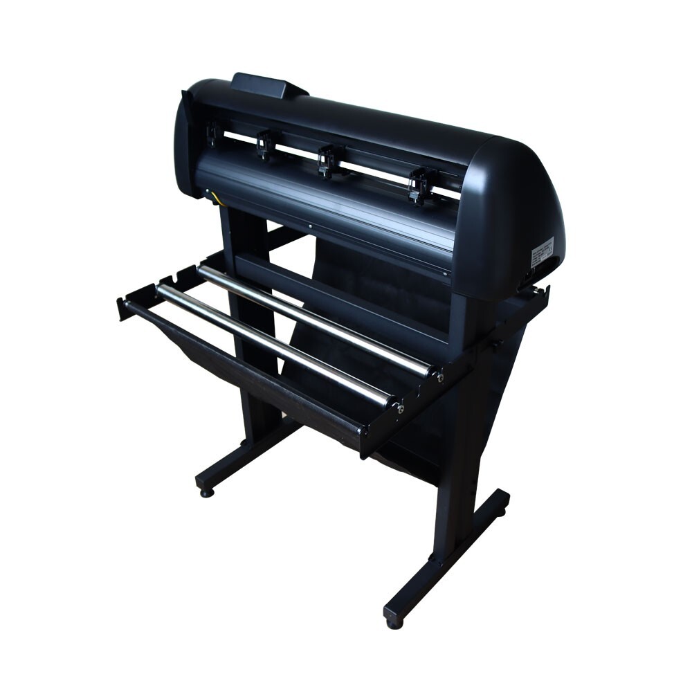 Cutting Plotter Machine Automatic Edge Patrol 24in Steel-string Roller GC-721ABJ