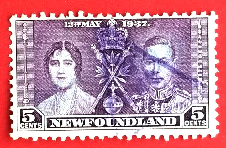 Canada Newfoundland #232 Coronation - Omnibus Issue Used