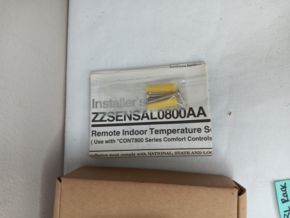 Trane Remote Indoor Temperature Sensor ZZSENSAL0800AAB