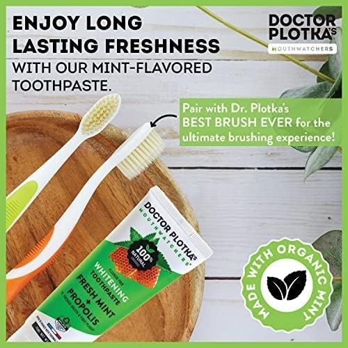 Dr Plotkas Fluoride Free Whitening Toothpaste by | Naturally Sourced