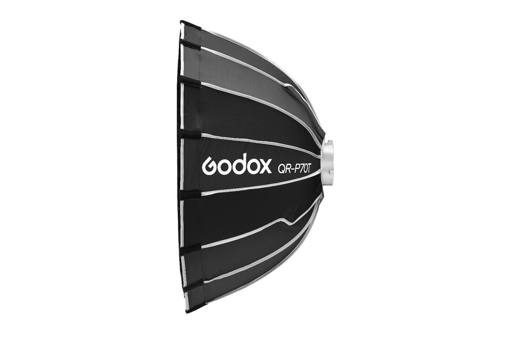 Godox QR-P70T 70cm/27.5inch Parabolic Softbox Light Diffuser with Quick Release