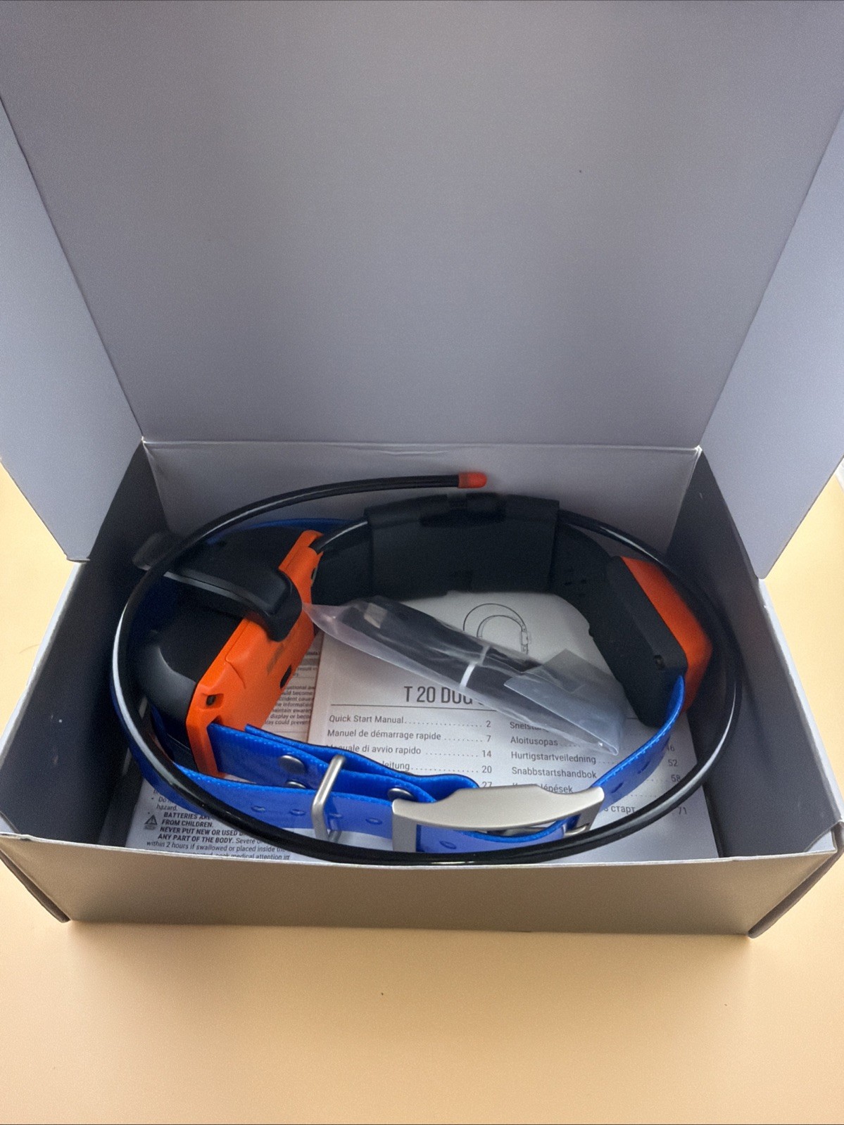 New Garmin Alpha T 20 GPS Dog Tracking Collar (010-02447-00)