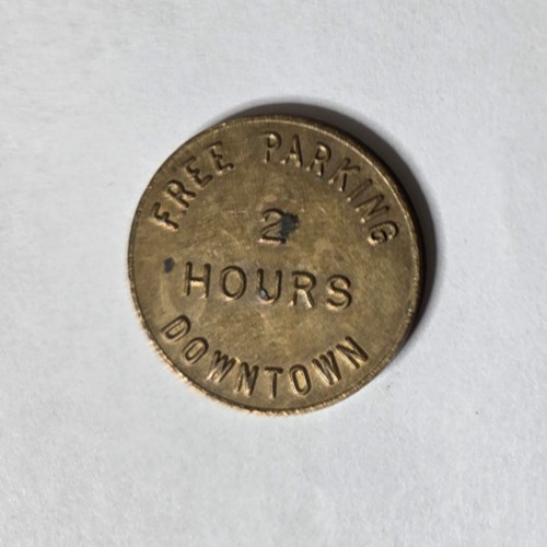 Eugene, OR Parking Token 22mm