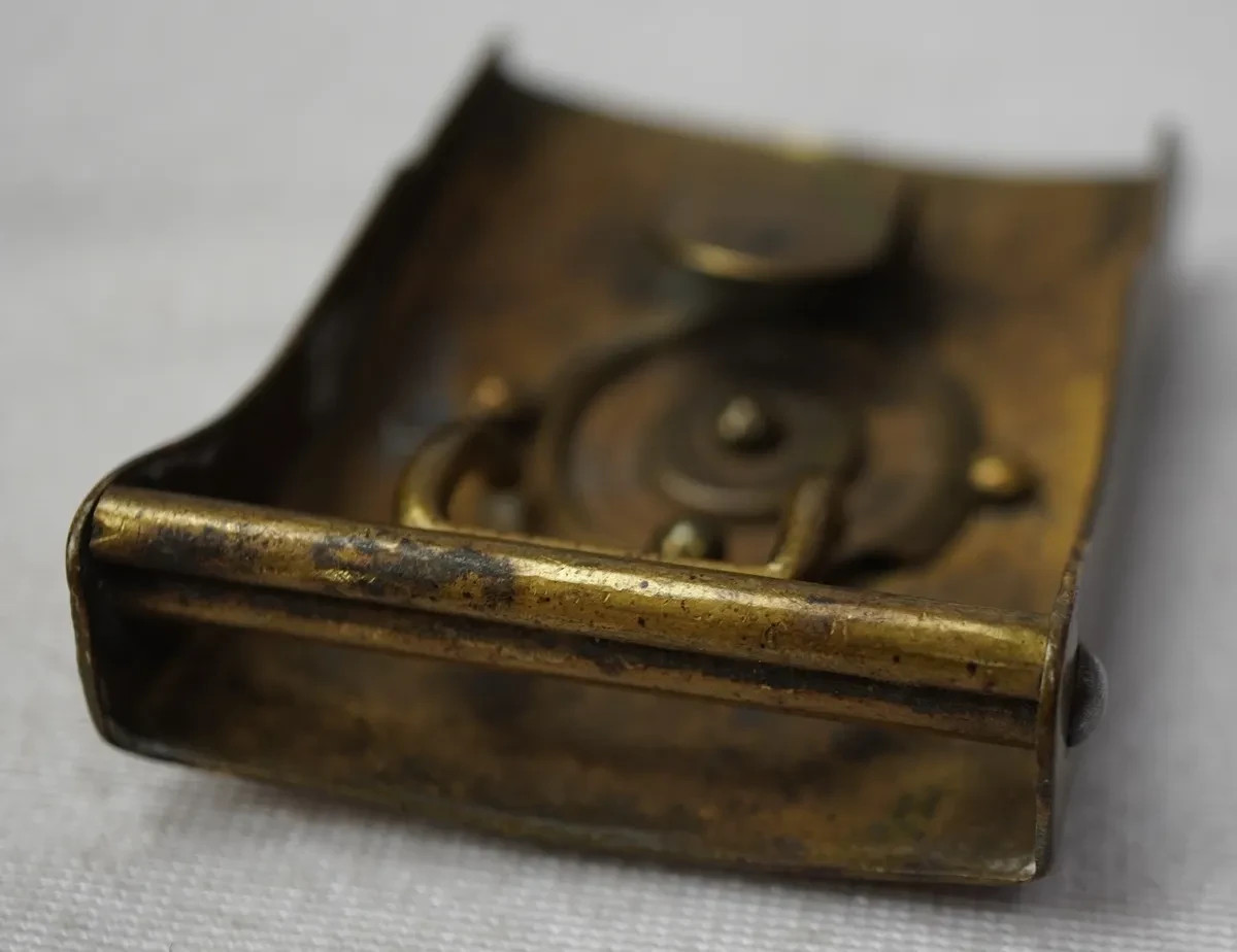 WWI Imperial austro hungarian enlisted belt buckle Officer Gott Mit Uns soldier