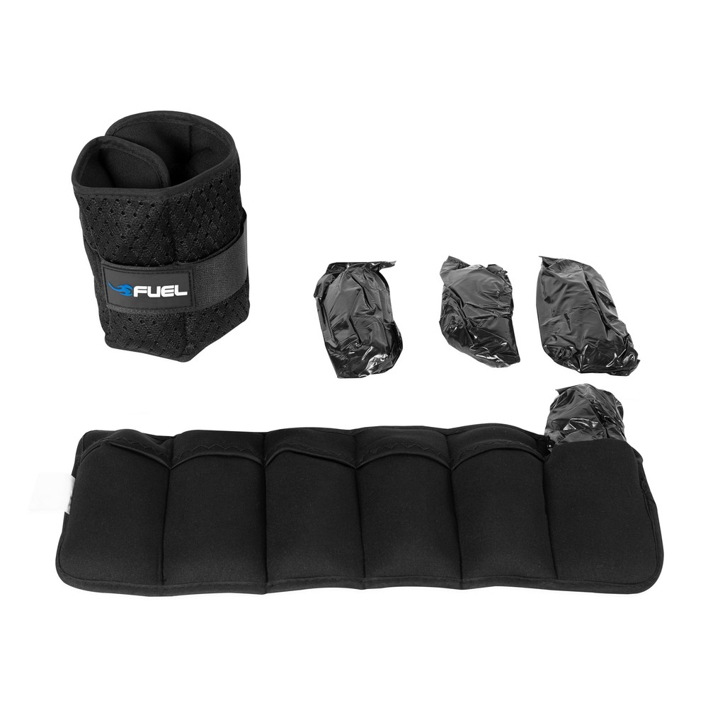 Adjustable Wrist/Ankle Weights, 2.5-Pound Pair (5 lb total)