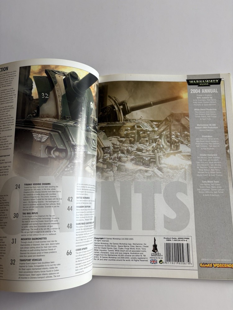 Warhammer 40K 2004 Annual Games Workshop 2004