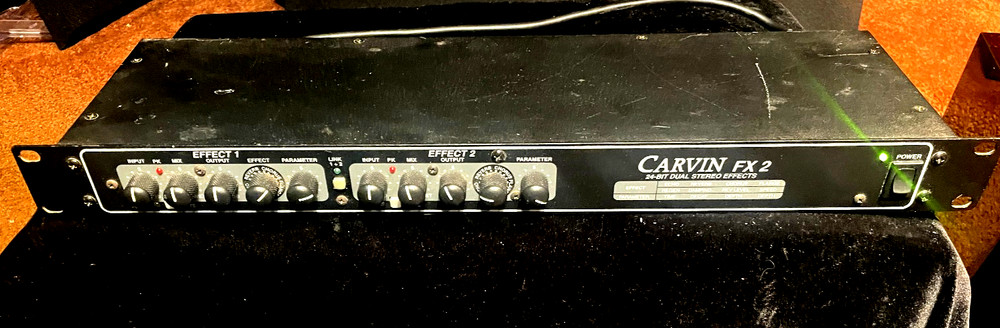 Carvin FX 2 Dual Stereo FX Unit 24-bit