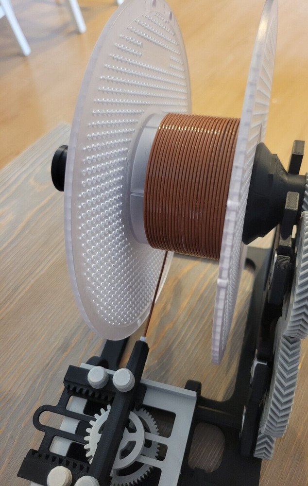 UPGRADED Universal 3D Filament Re-spooler/Transfer - Pre-assembled - Bambu Lab