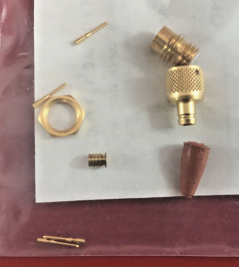 MICROTECH INC. DCR-4S-3 GOLD CONNECTOR