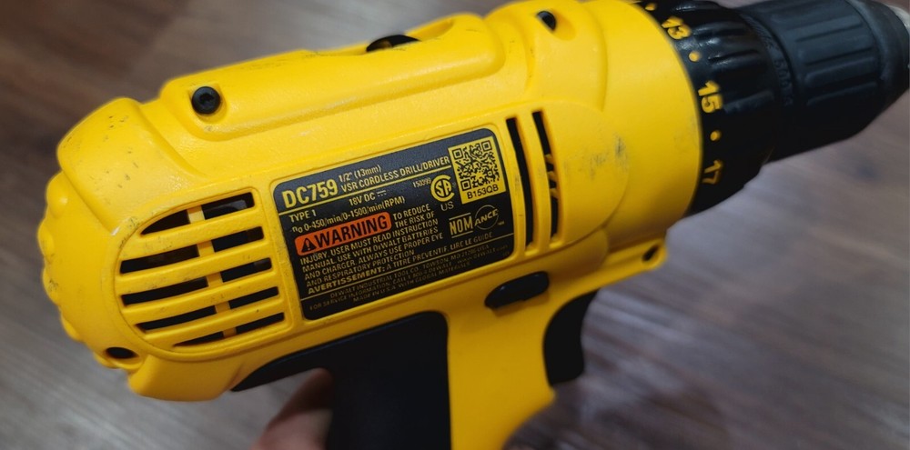 Dewalt DC759 Cordless 1/2" 18v Drill Driver (TOOL ONLY)