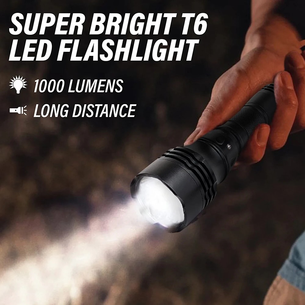 Dive Flashlight 1000 Lumens LED Flashlight Scuba Flashlight NEW