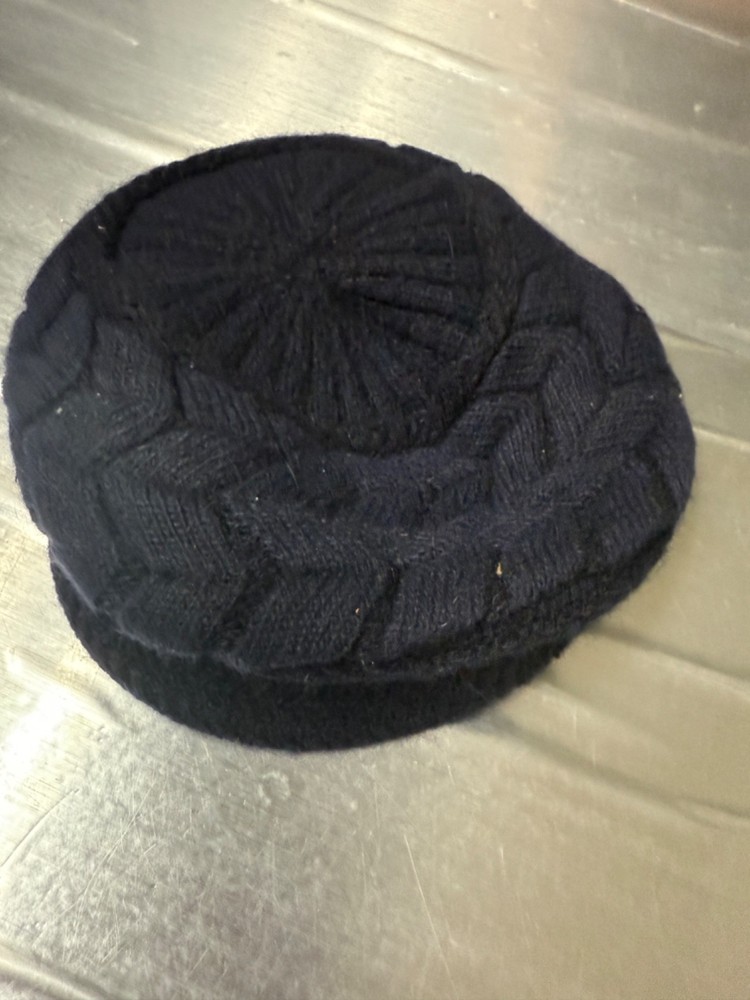 Fisherman Hat Navy Blue Furry Lined NWT