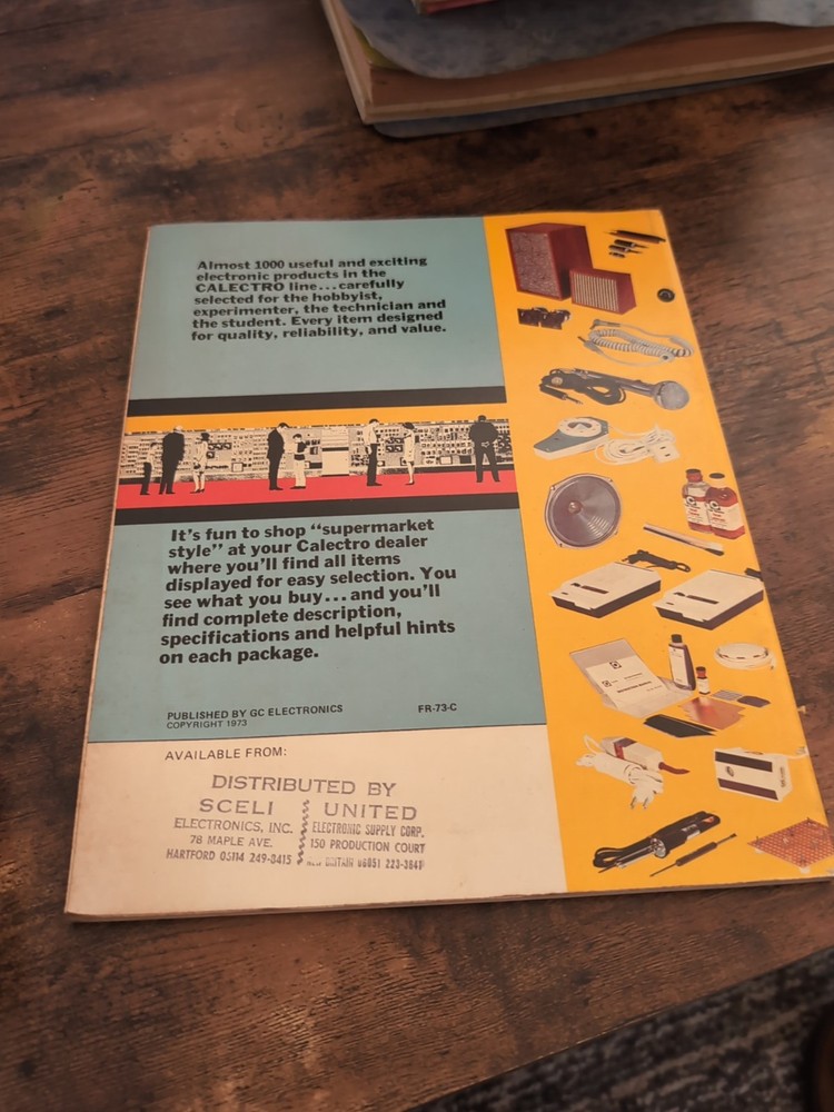 Calectro Handbook 1973 GE Electronics Guide & Catalog Reference Manual Radio