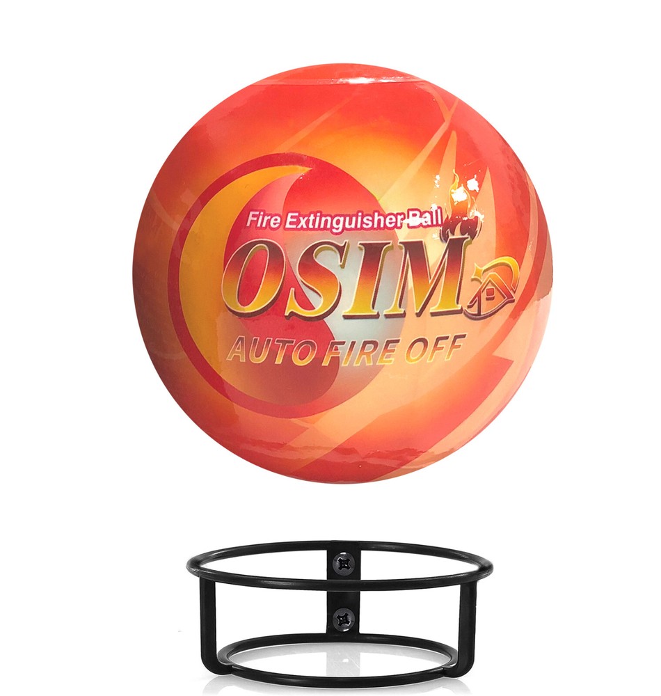 1 PACK Automatic Portable Fire Ball Extinguisher with Mounting Bracket for Home