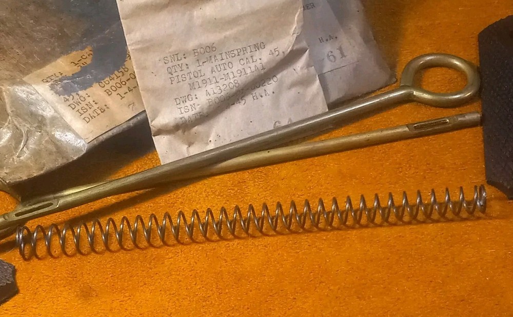1911 1911A1 Colt Recoil Spring Government Mil. Spec.