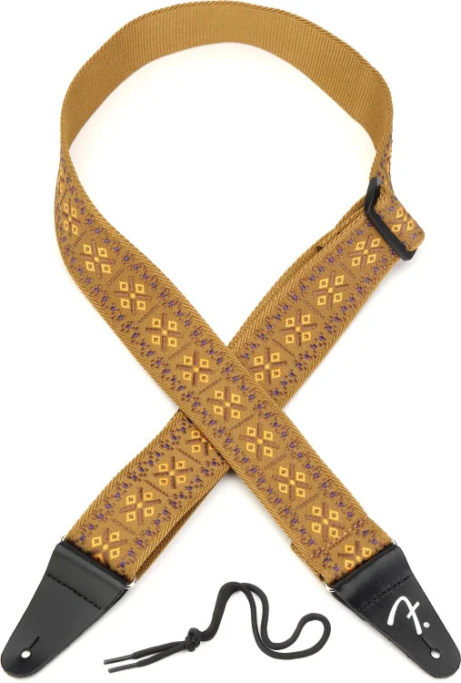 Fender Pasadena Woven Guitar Strap - Lattice Tan