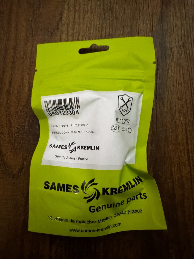 SAMES KREMLIN 050-123-304 FITTING ADAPTER