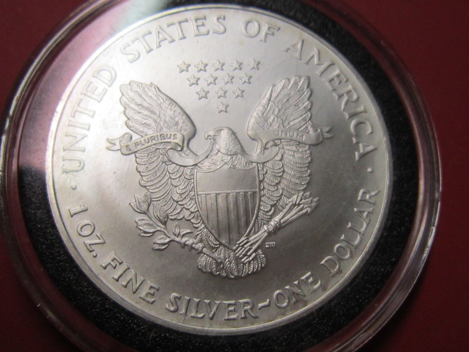 2003 American Silver Eagle 1 Ounce Gem Brilliant Uncirculated Coin See Photos