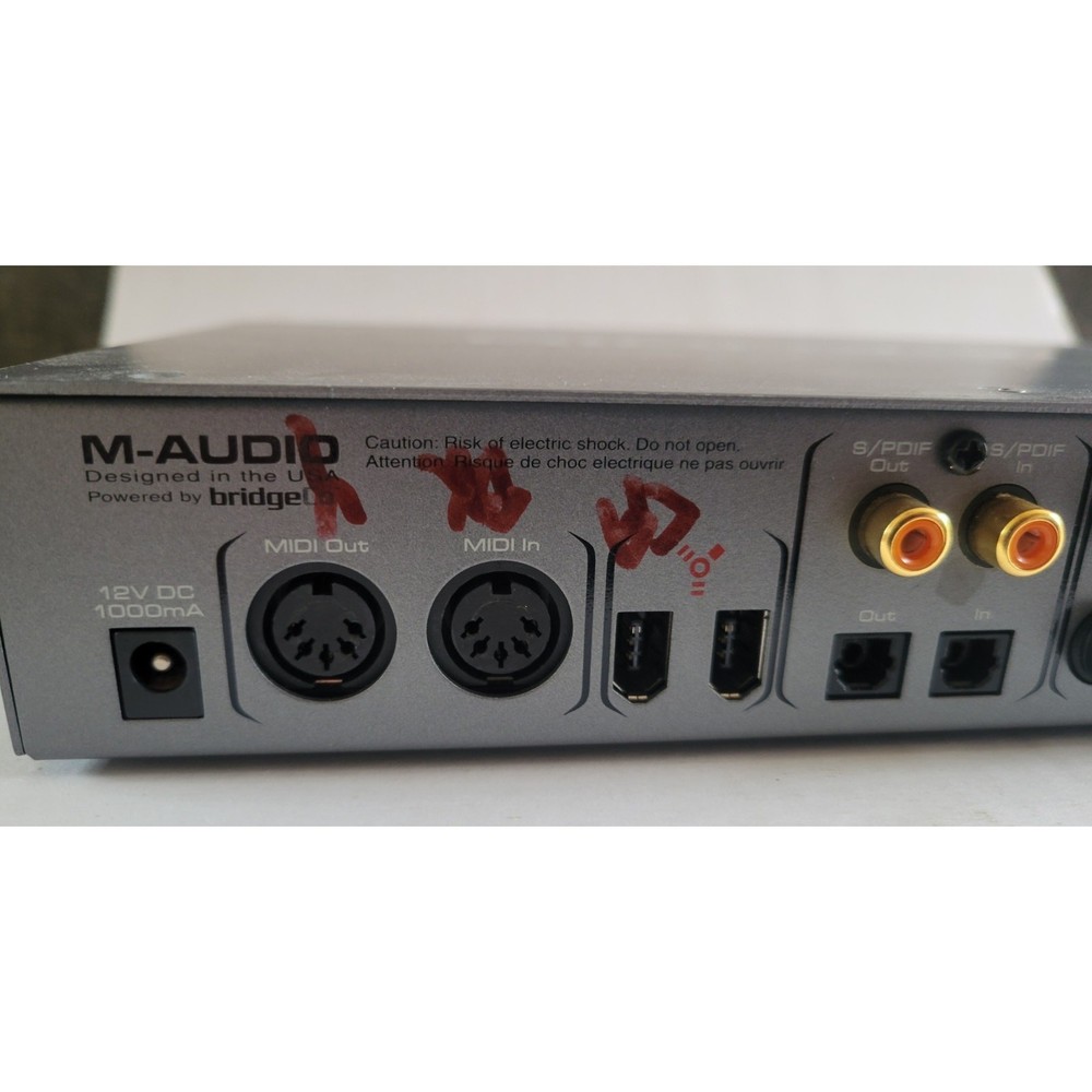 M-Audio Firewire 410 Audio Interface Unit Only No Cords