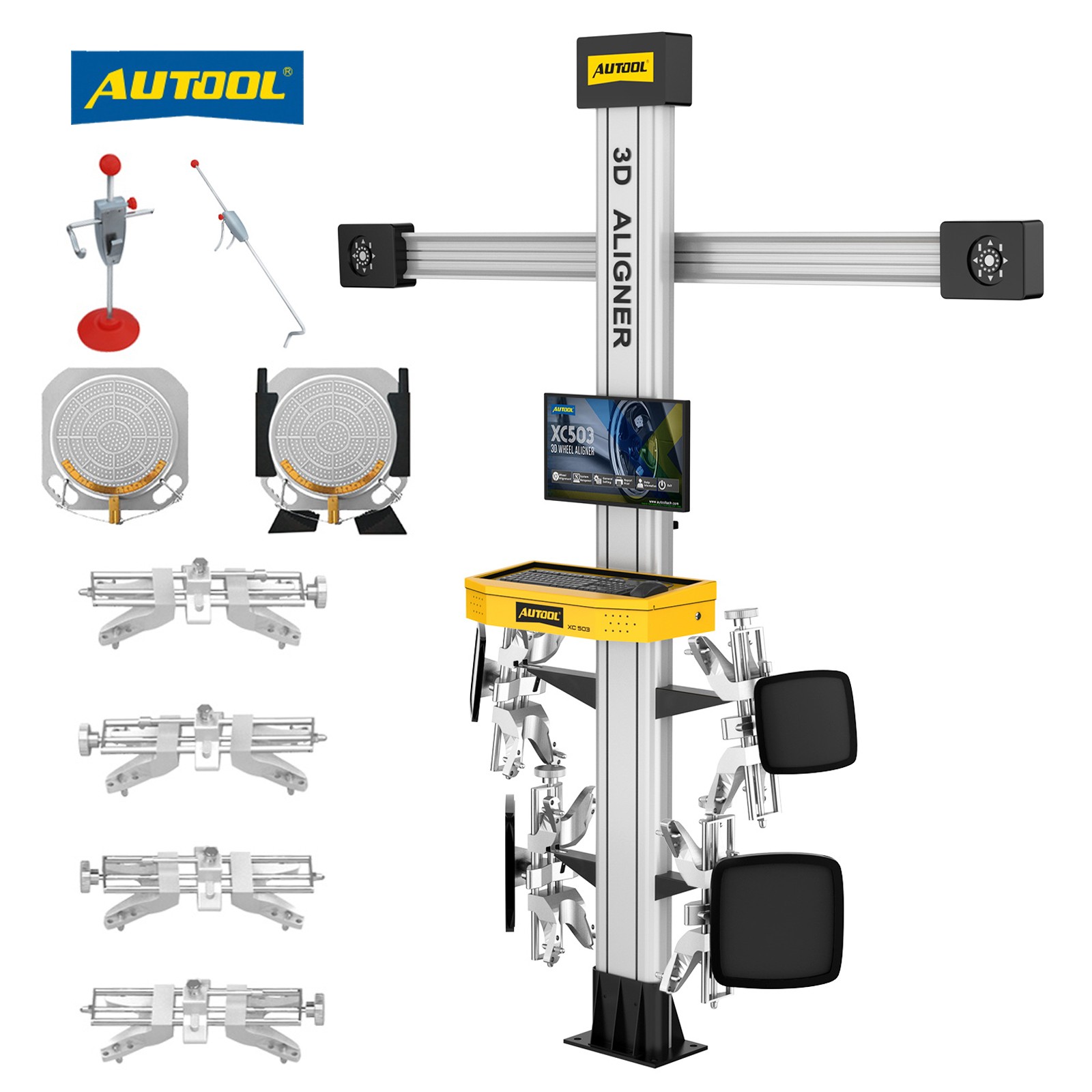 Wheel Alignment Machine 3D Wheel Aligner Wheel Alignment System Fully Automatic