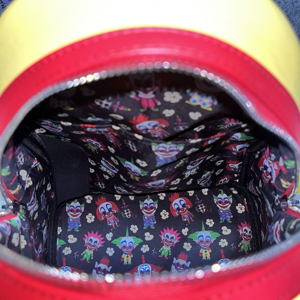 Loungefly Killer Klowns from Outer Space Circus Clown Mini Backpack