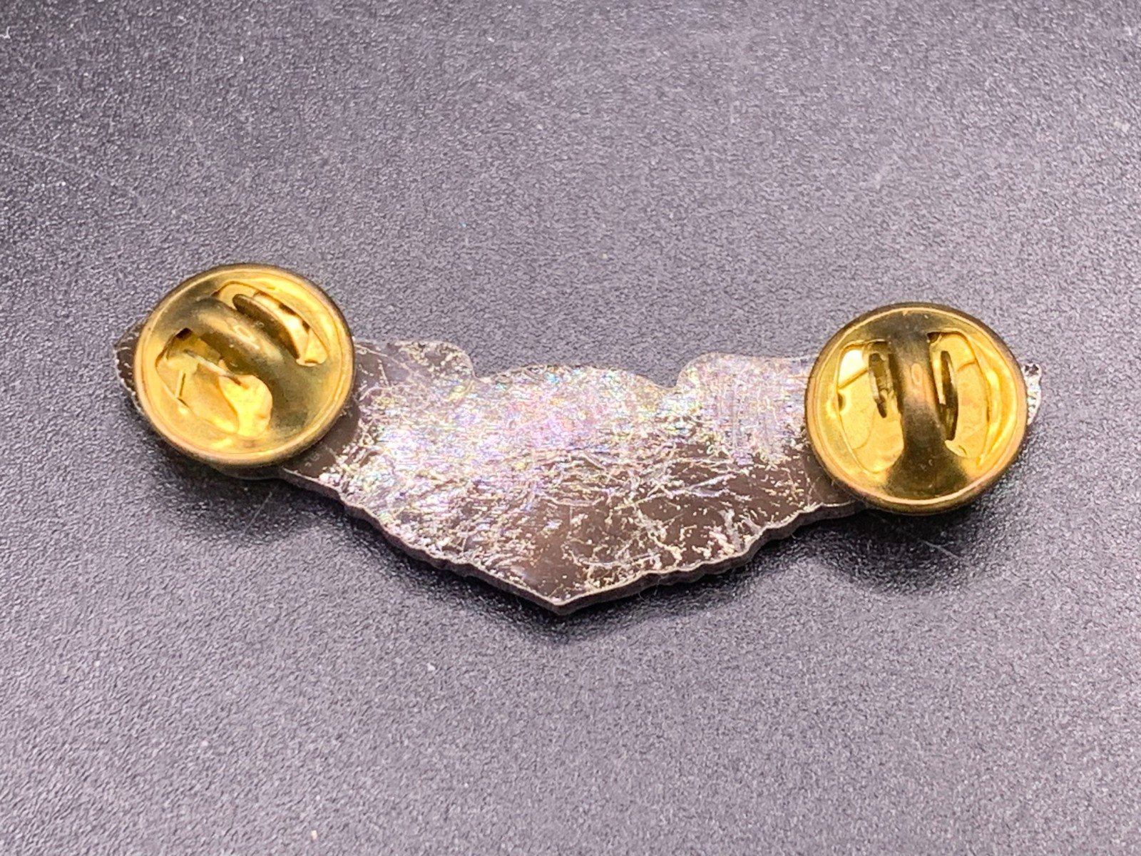 Vintage MICHIGAN STATE POLICE MSP pilot wings pin badge emblem