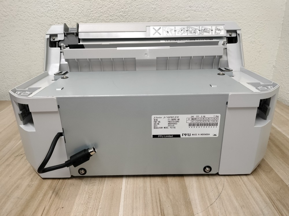 Fujitsu fi-748PRF Scanner Post Imprinter