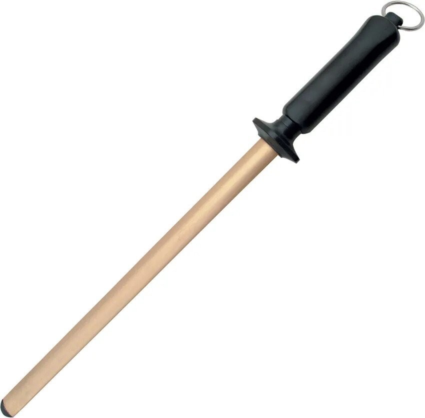 Fallkniven Black Diamond Coated Oval Knife Sharpening Rod - D12