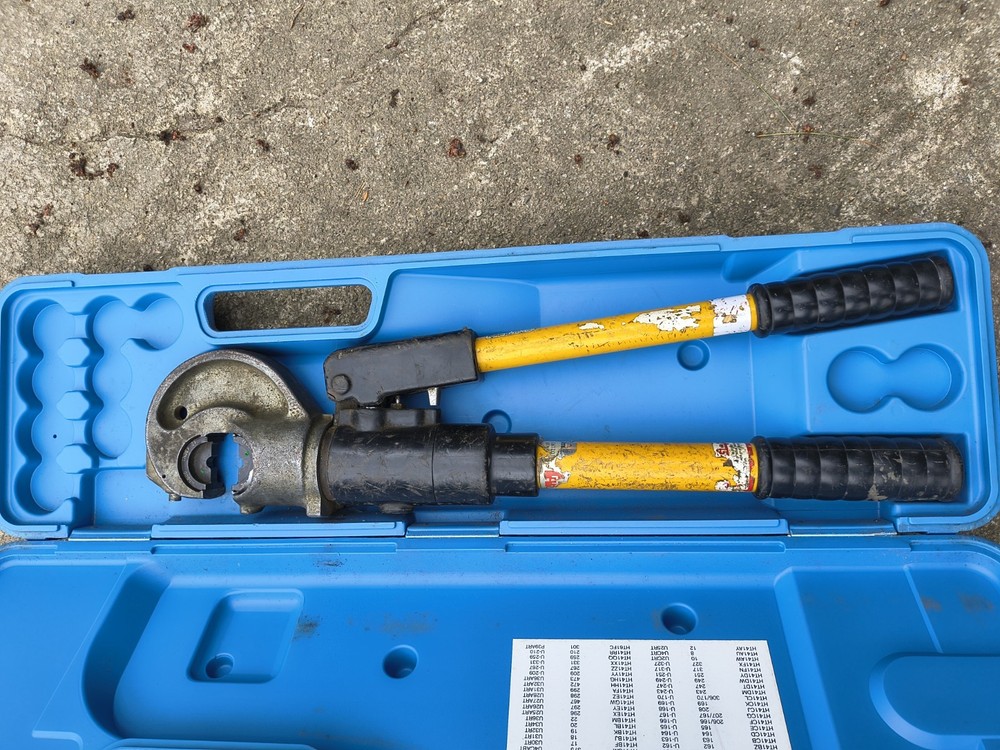HUSKIE EP-410 HYDRAULIC CRIMPER/ COMPRESSION TOOL