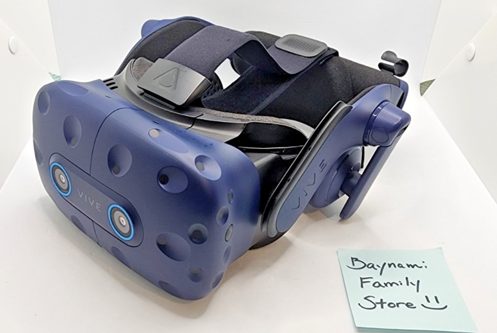 🔥 HTC Vive Pro "Eye" 🔥 HMD OLED Virtual VR Headset & Cable - Fully Tested A+