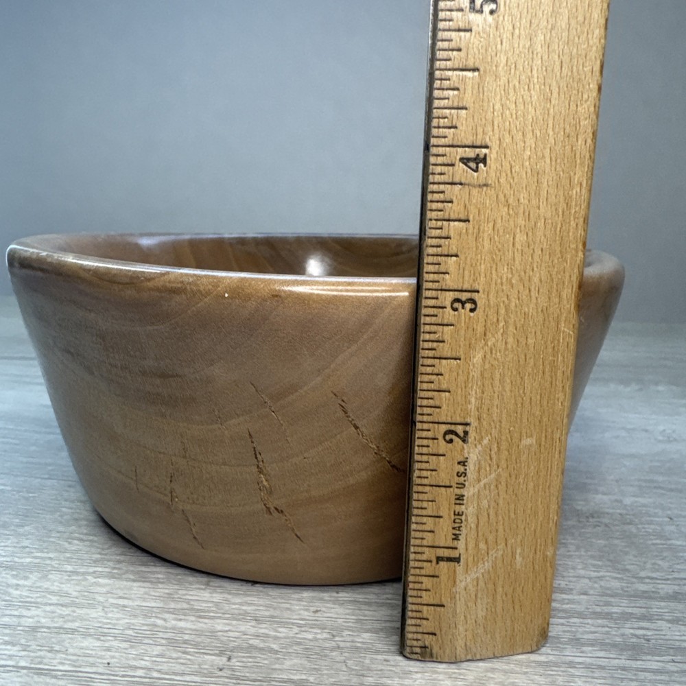 Hand Made Wood Bowl Signed