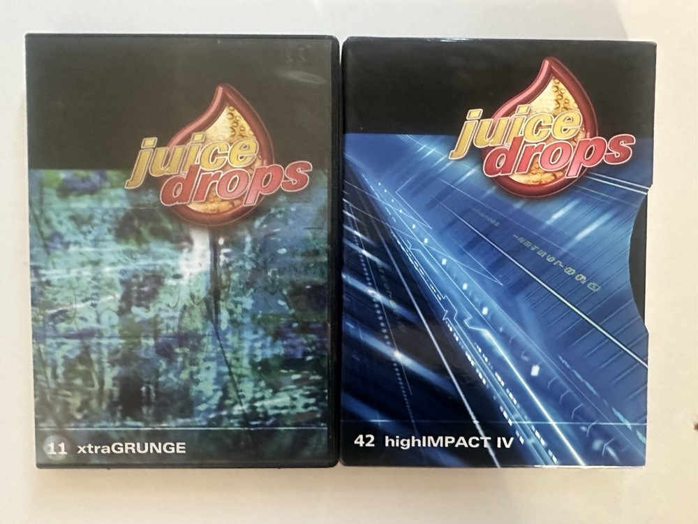 Juice Drops DVDs #42 High Impact IV Image & #11 xtraGRUNGE