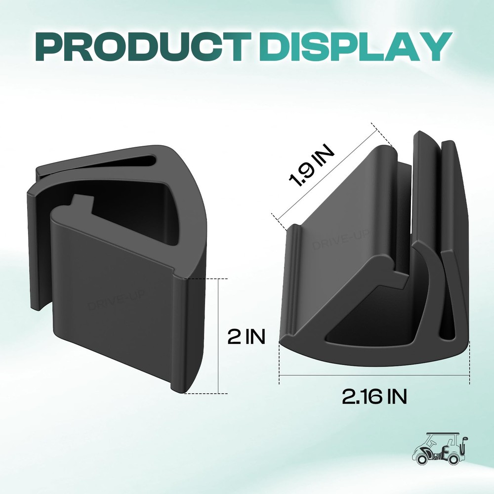 Universal Golf Cart Windshield Retaining One Size, Clips