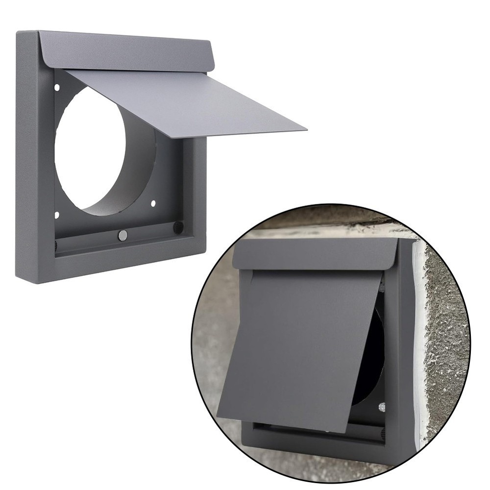 External Metal 4 Inch Dryer Vent Cover for Efficient Dryer Performance