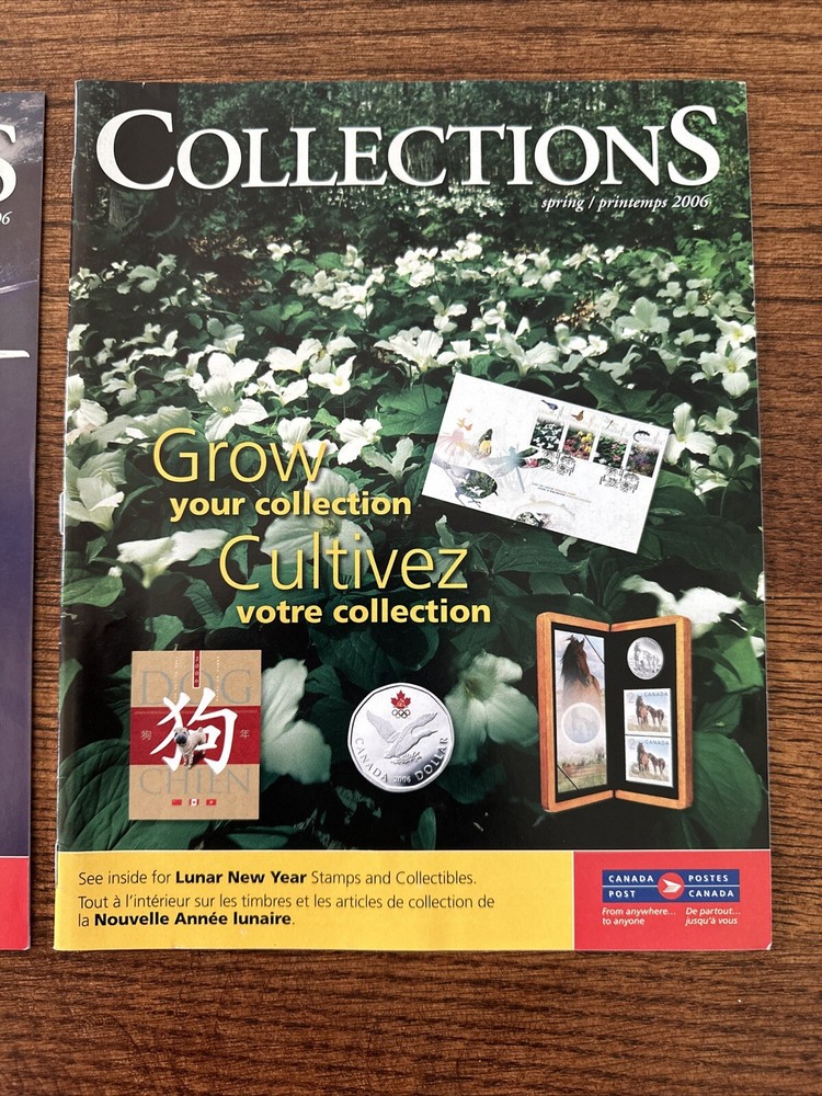 2006 Canada POST PHILATELIC COLLECTIONS STAMPS MAGAZINE Lot H875